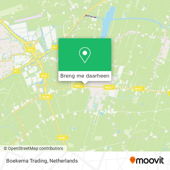 Boekema Trading kaart