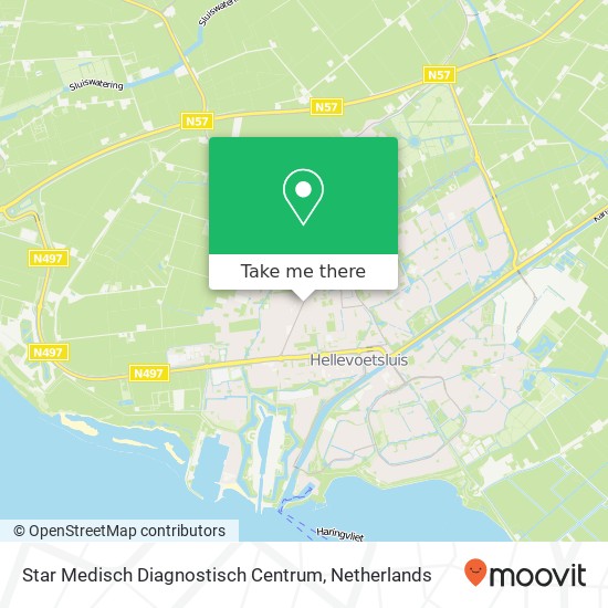 Star Medisch Diagnostisch Centrum kaart