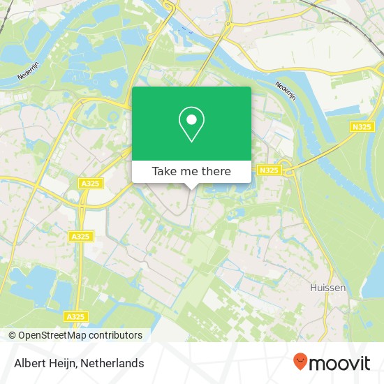 Albert Heijn kaart