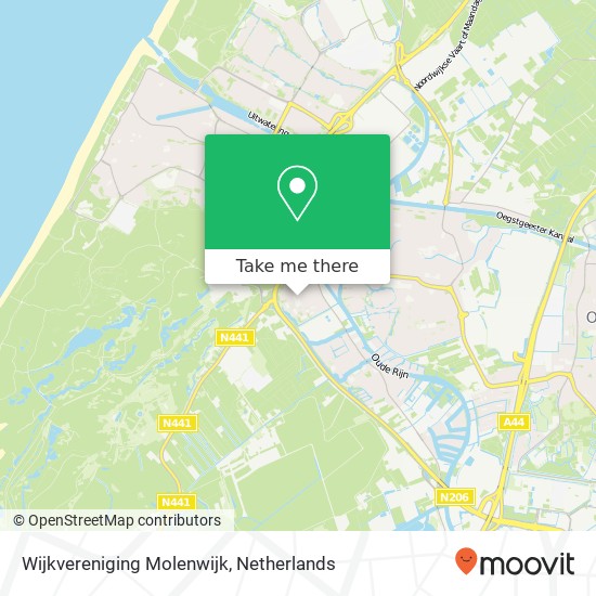 Wijkvereniging Molenwijk kaart