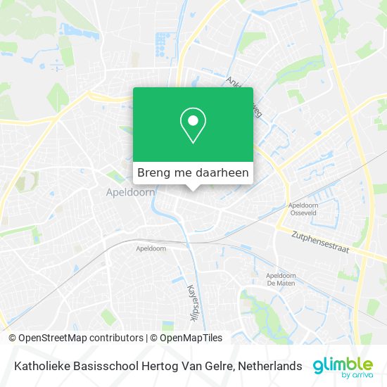 Katholieke Basisschool Hertog Van Gelre kaart