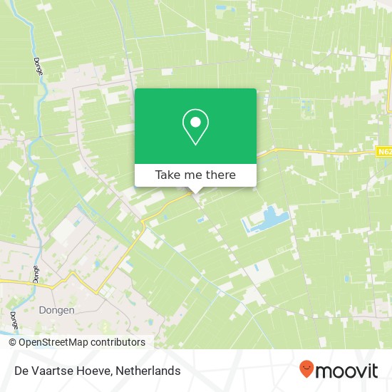 De Vaartse Hoeve kaart