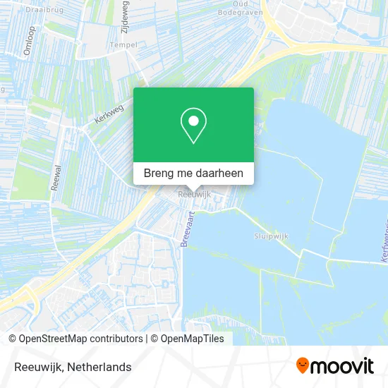 Reeuwijk kaart
