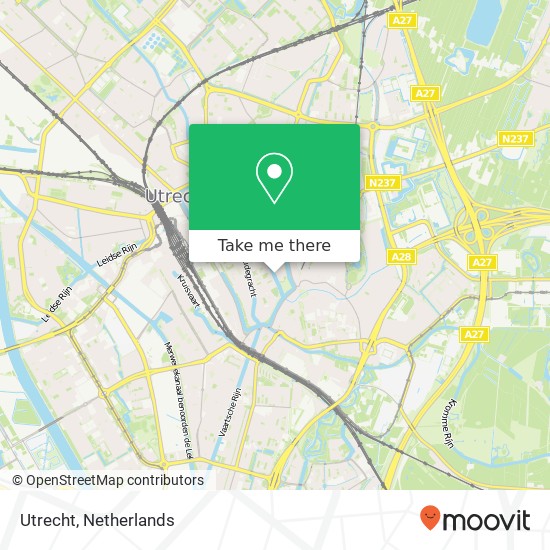 Utrecht kaart