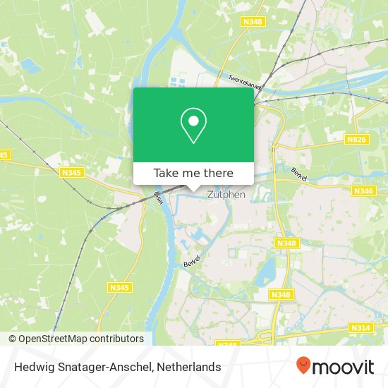 Hedwig Snatager-Anschel kaart