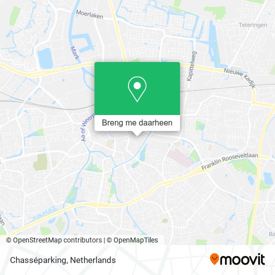 Chasséparking kaart