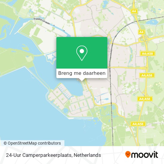 24-Uur Camperparkeerplaats kaart