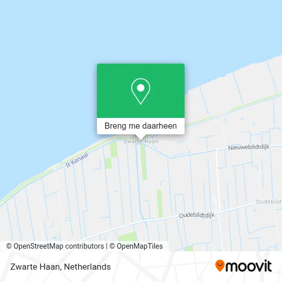 Zwarte Haan kaart
