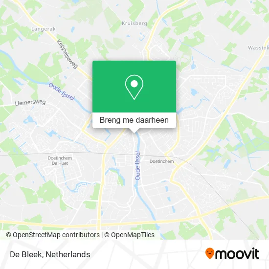 De Bleek kaart