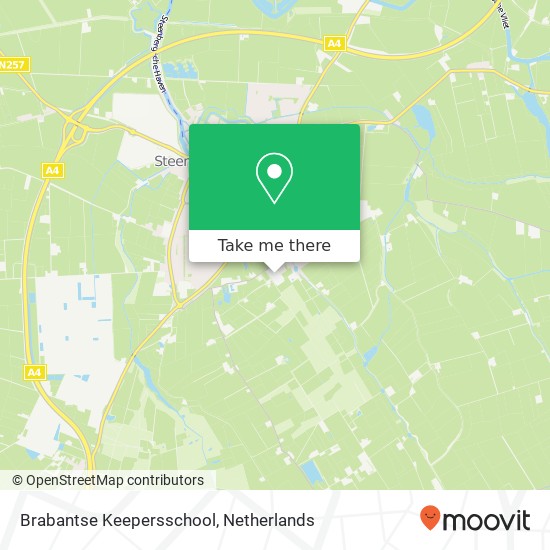 Brabantse Keepersschool kaart