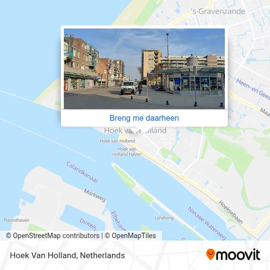Hoek Van Holland kaart