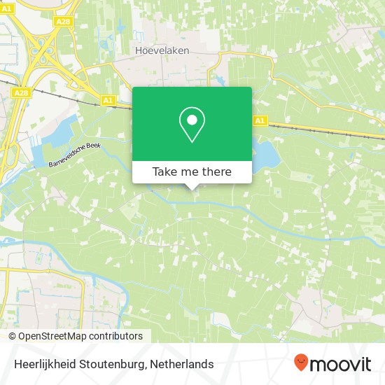Heerlijkheid Stoutenburg kaart
