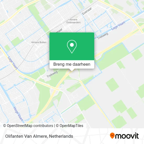 Olifanten Van Almere kaart