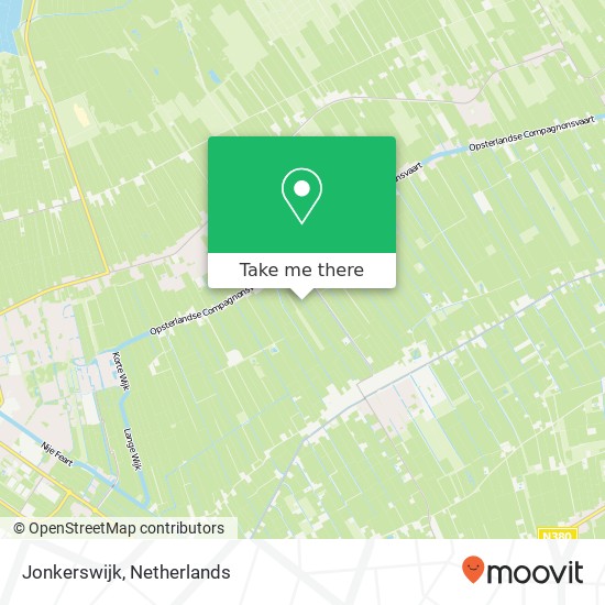 Jonkerswijk kaart