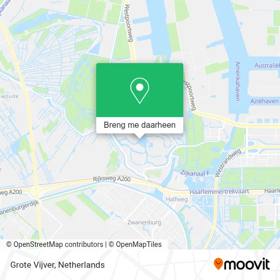 Grote Vijver kaart