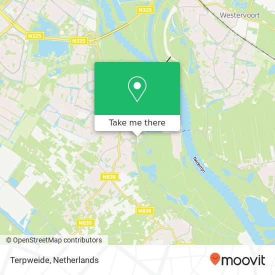 Terpweide kaart