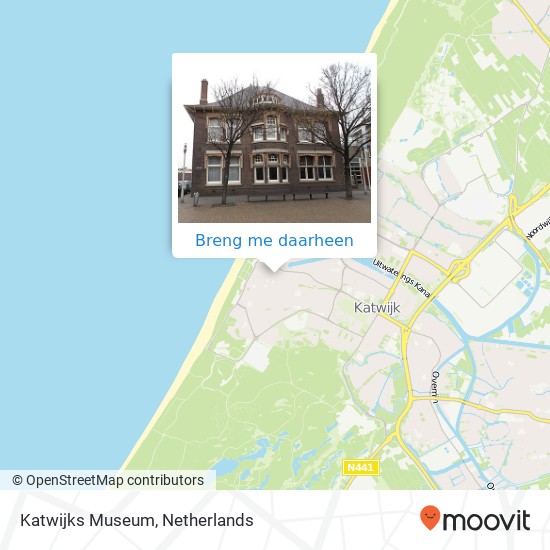 Katwijks Museum kaart