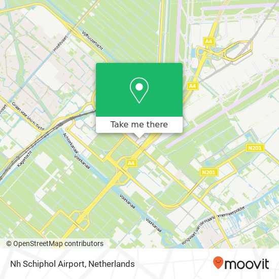 Nh Schiphol Airport kaart