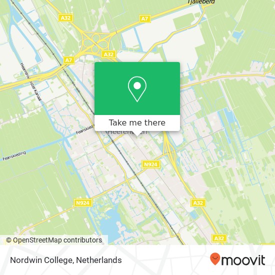 Nordwin College kaart