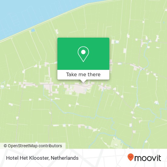 Hotel Het Klooster kaart