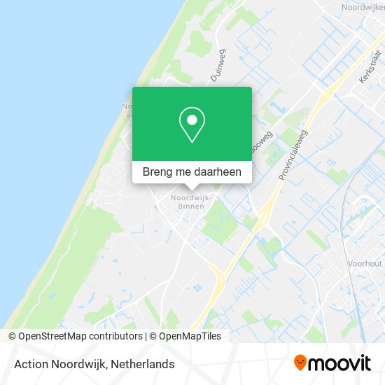 Action Noordwijk kaart