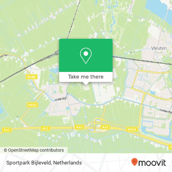 Sportpark Bijleveld kaart