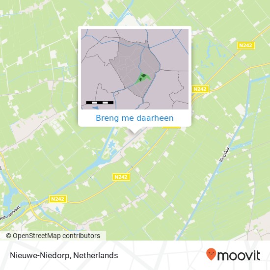 Nieuwe-Niedorp kaart