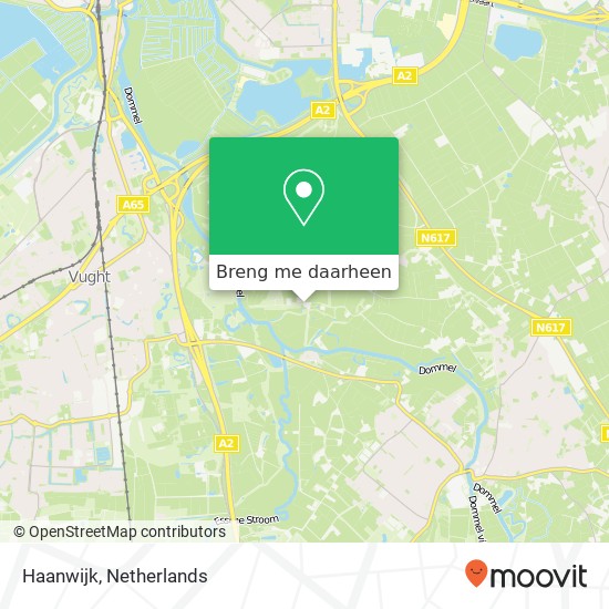 Haanwijk kaart