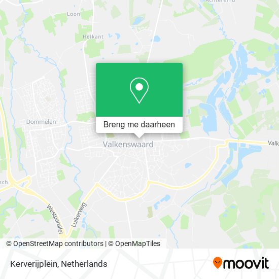 Kerverijplein kaart