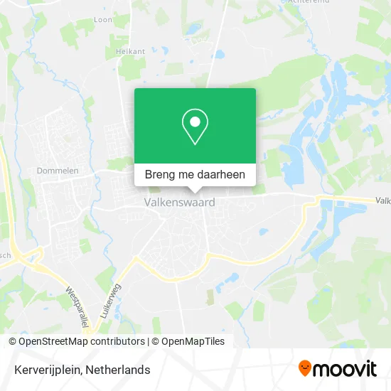Kerverijplein kaart