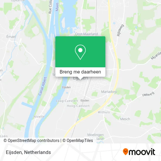 Eijsden kaart