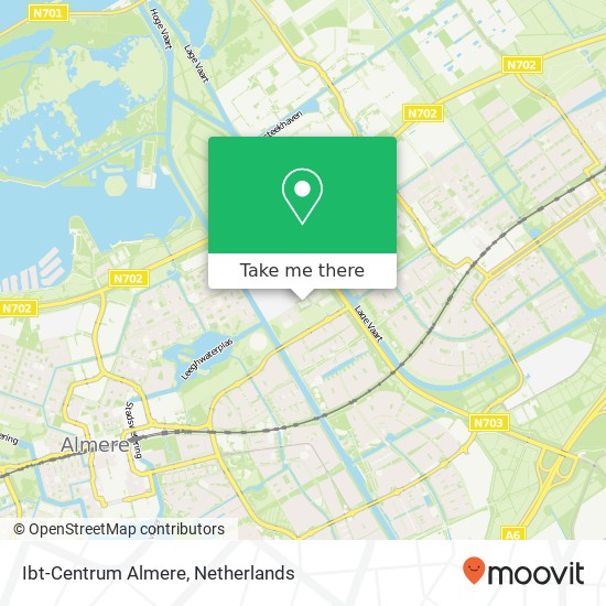 Ibt-Centrum Almere kaart