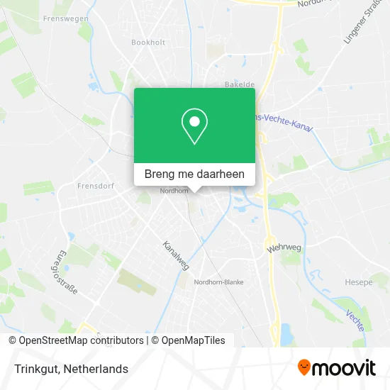 Trinkgut kaart