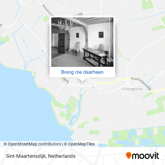 Sint-Maartensdijk kaart