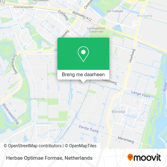 Herbae Optimae Formae kaart