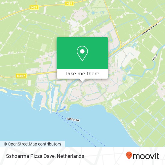 Sshoarma Pizza Dave kaart