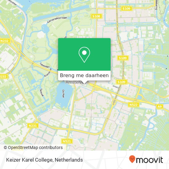 Keizer Karel College kaart