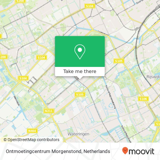 Ontmoetingcentrum Morgenstond kaart