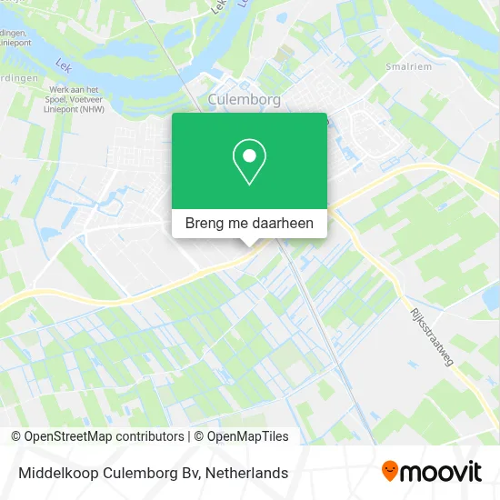 Middelkoop Culemborg Bv kaart