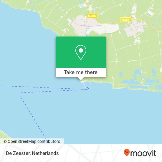 De Zeester kaart