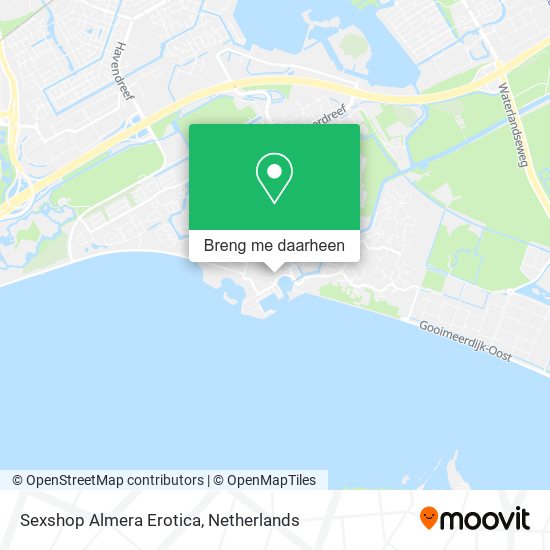 Sexshop Almera Erotica kaart