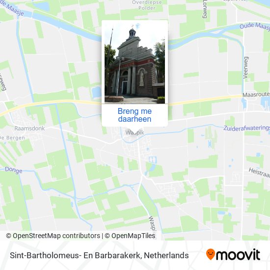 Sint-Bartholomeus- En Barbarakerk kaart