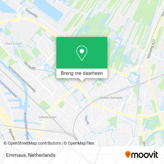Emmaus kaart