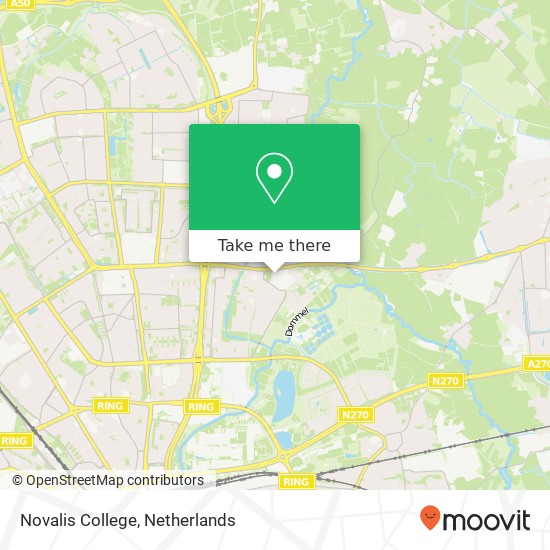 Novalis College kaart