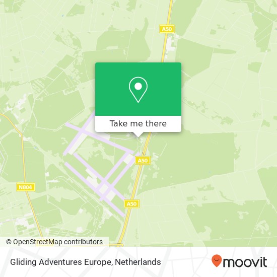 Gliding Adventures Europe kaart
