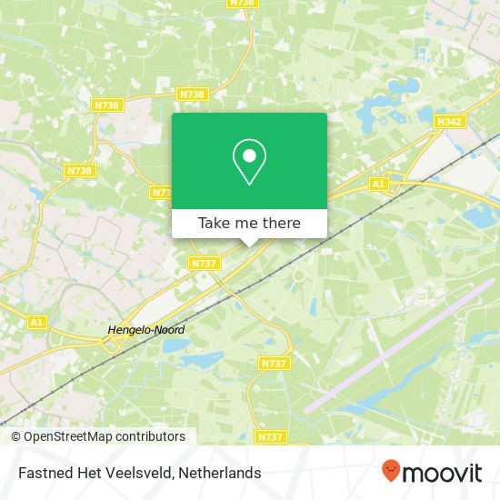 Fastned Het Veelsveld kaart