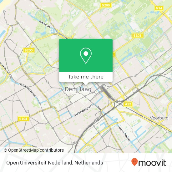 Open Universiteit Nederland kaart