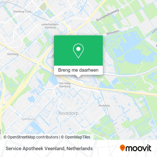 Service Apotheek Veenland kaart