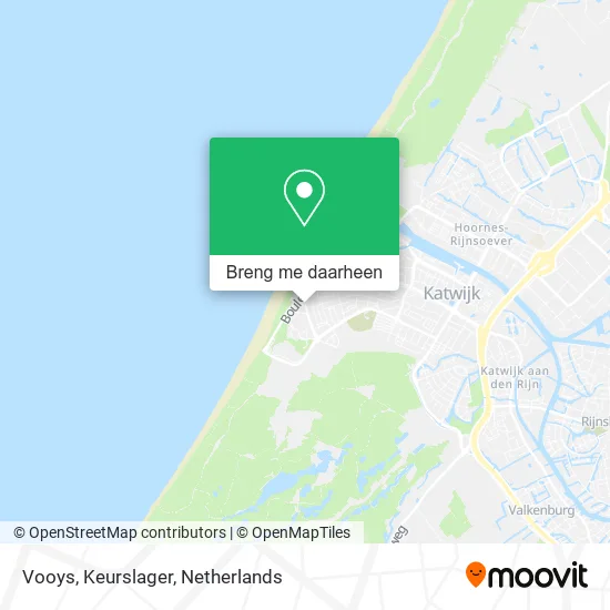 Vooys, Keurslager kaart