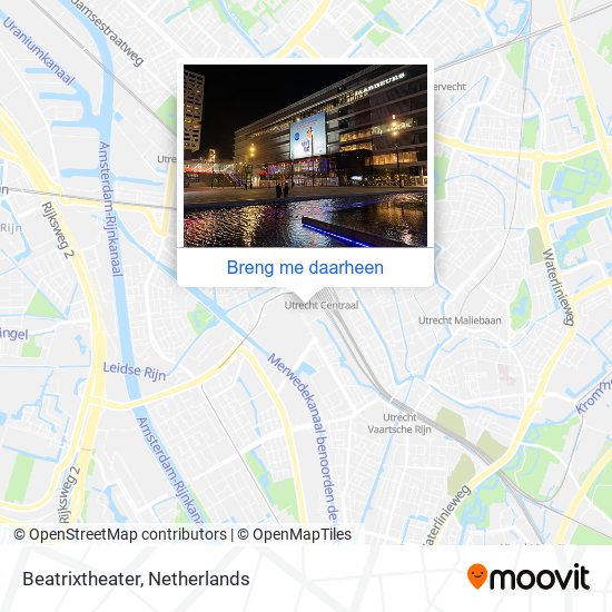 Beatrixtheater kaart
